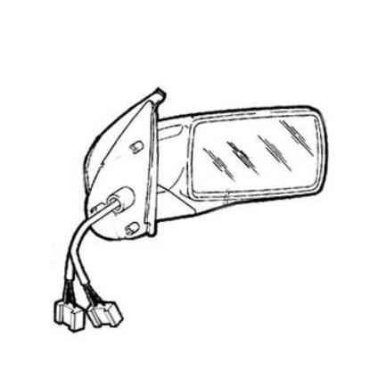 112977680 Achteruitkijkspiegel elektrisch verstelbaar links Alfa Romeo 155