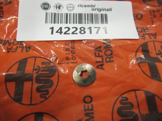 14228171 Borgclip veertje bevestiging extern profiel Alfa Romeo Fiat Lancia