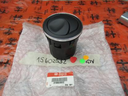 156020532 Ventilatie rooster met chroom rand