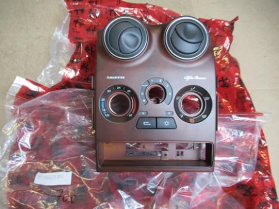 183300270 Middenconsole compleet hout met climatecontrol