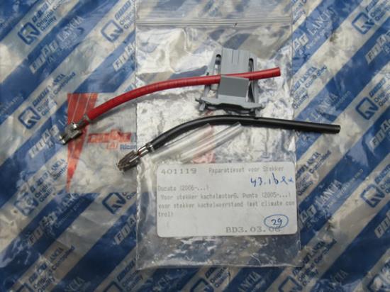 401119 Reparatieset Stekker kachelweerstand