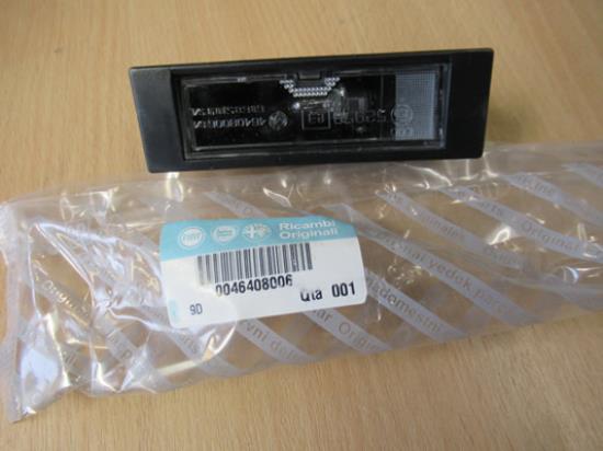 46408006 Kentekenverlichting achterzijde