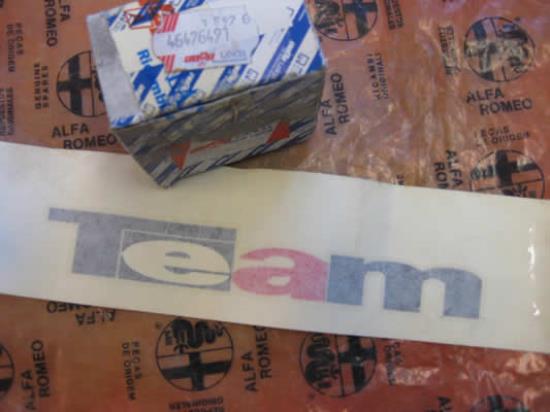 46476491 Sticker Fiat Punto Team