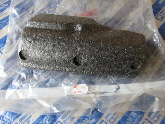 46514302 Linker rubber voor voorbumper