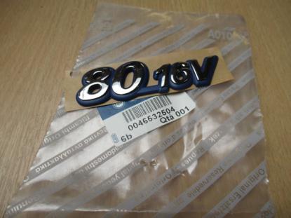 46532504 Embleem: 80 16V