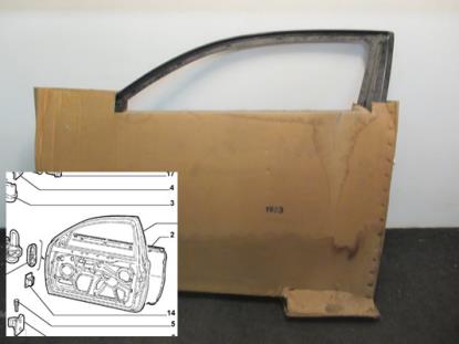 46559275 Portier carrosserie linksvoor