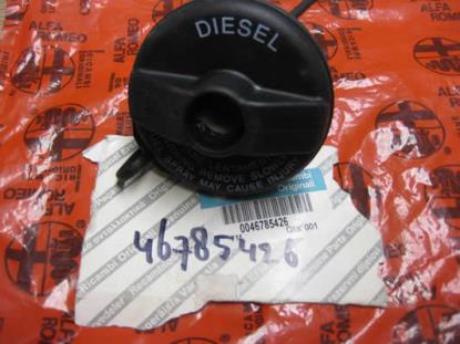 46785426 Tankdop Diesel Alfa Romeo 147 156 166 159 Brera GT Mito Fiat Ducato 230 244 250 Punto Grande Punto Seicento 500 Panda Brava Bravo Idea Linea Multipla Lancia Musa Ypsilon