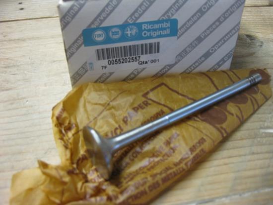 55202557 Uitlaatklep Alfa Romeo 147 156 166 GT Fiat Stilo Lancia Thesis 1.9 2.4 jtd 16v 20v