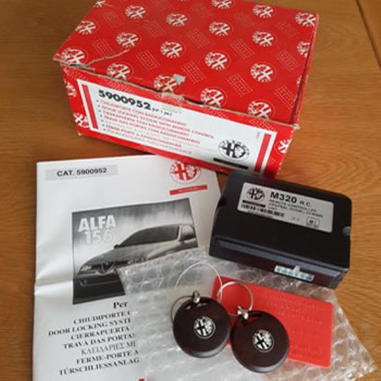 5900952 Centrale portier vergrendeling set Alfa Romeo 156