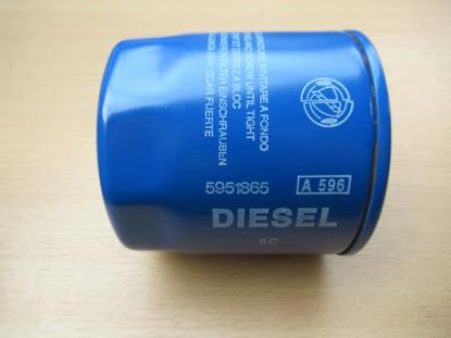 5951865 Oliefilter opschroef dm 76 mm hoogte 79 mm 3/4 16 UNF