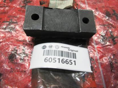 60516651 Uitlaat rubber achterzijde