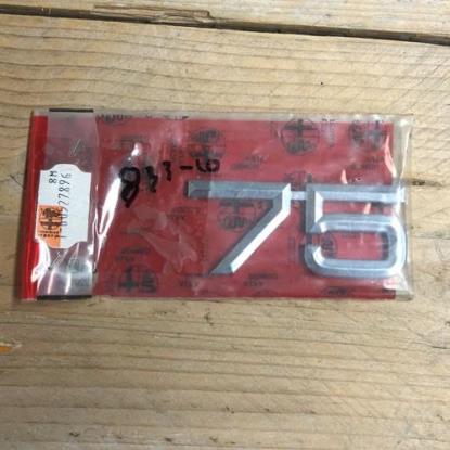 60527896 Embleem logo -75-   Alfa Romeo 75