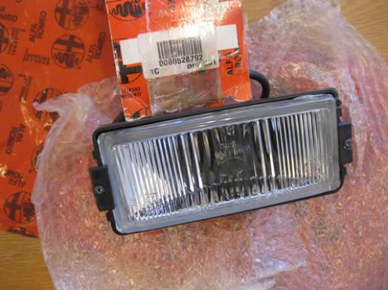 60528792 Mistlamp rechts voorzijde compleet met rand Carello