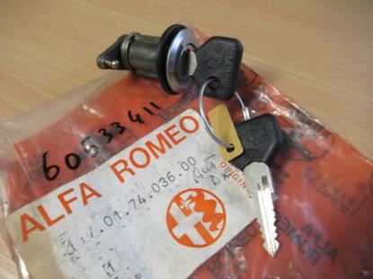 60533411 Cylinderslot met twee sleutels portier rechtsvoor