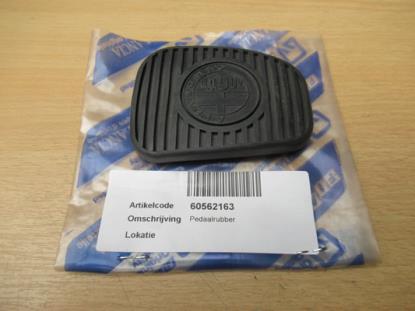 60562163 Pedaalrubber voorzien van logo