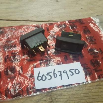 60567950 Schakelaar stoelverstelling elektrisch voor achter Alfa Romeo 164