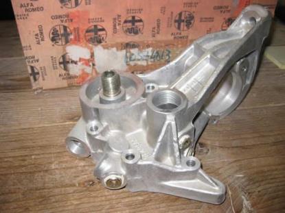 60574813 Steun compelet oliefilter houder Alfa Romeo 164 2.0 TB V6