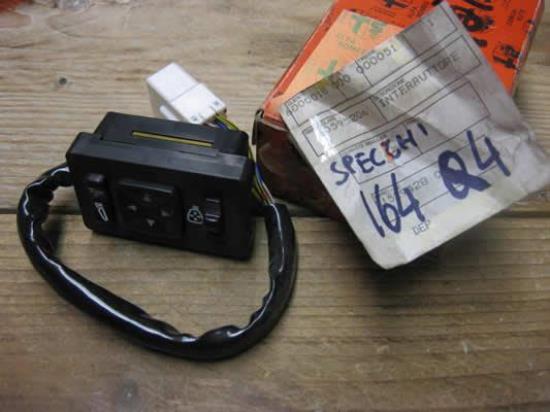 60595206 Schakelaar bediening elektrische verwarmbare verstelbare buitenspiegels Alfa Romeo 164