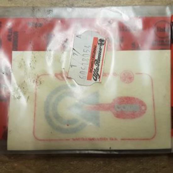 60618054 Sticker Alfa Romeo code sleutel