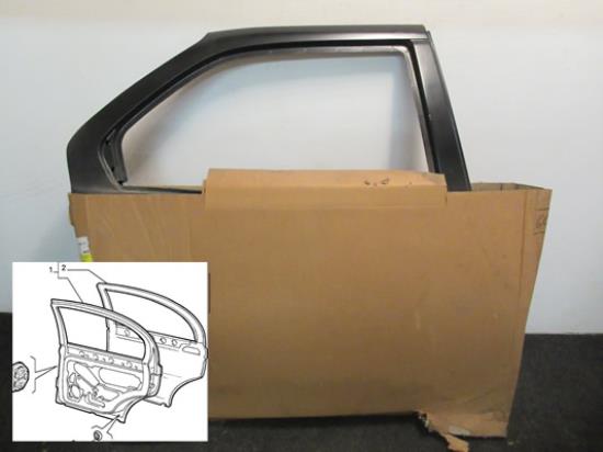 60620474 Portier carrosserie rechtsachter