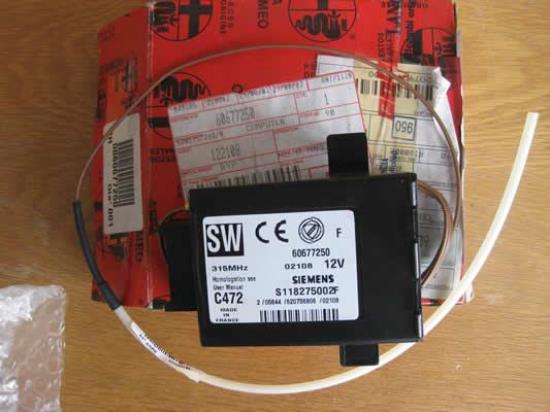 60677250 Control unit centrale vergrendeling