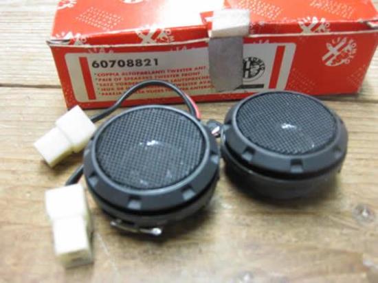 60708821 Speakerset tweeter Alfa Romeo 164