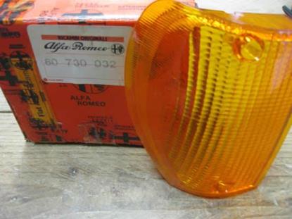 60730032 Glas richtingaanwijzer links oranje