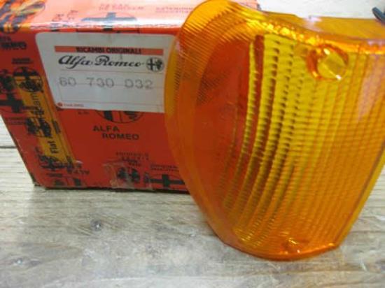 60730032 Glas richtingaanwijzer links oranje