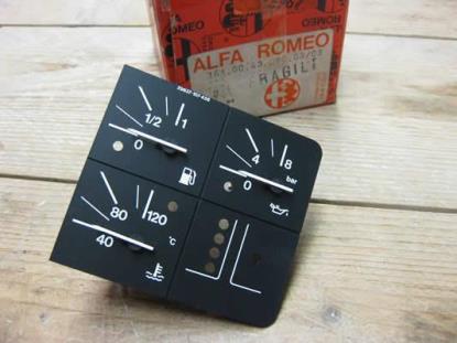 60740861 Dashboard teller temperatuur brandstof Alfa Romeo 75