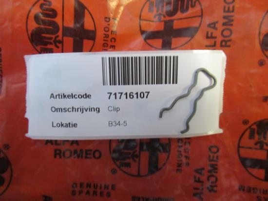 71716107 Borg clip