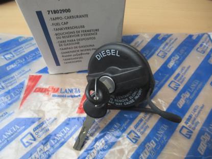 71802900 Tankdop voor diesel modellen afsluitbaar met twee sleutels