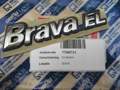 7769731 Embleem Brava EL