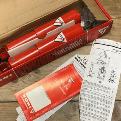 80-2241 Schokbrekerset Koni rood verstelbaar