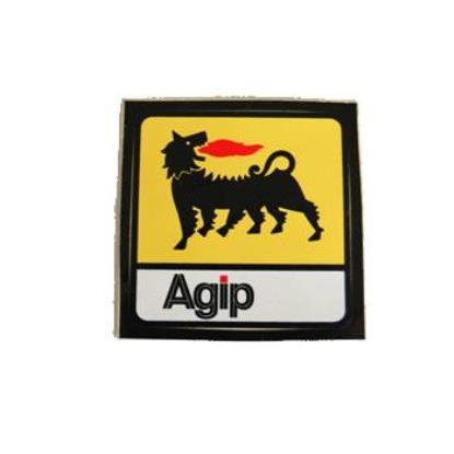 AGM002 Agip sticker 5x5 cm