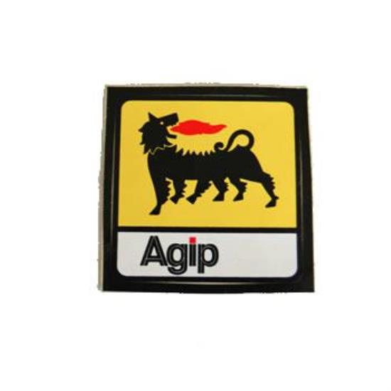 AGM002 Agip sticker 5x5 cm