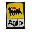 AGM003 Agip sticker 6x8 cm