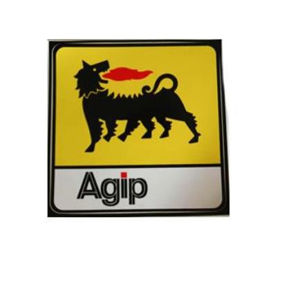 AGM004 Agip sticker 13x13 cm