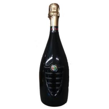 VN001 Wijn Alfa Romeo fles Scrimaglio - Vino spumante brut - Blanc de Noir Inhoud fles	: 75cl