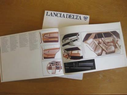 WPH887990212 Set promotieboeken (collection edition) over design en techniek van de Lancia Delta (1e serie)