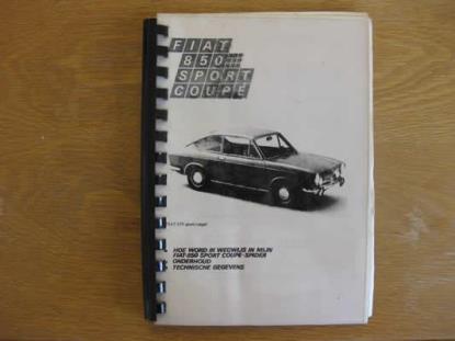 WPH9004 Instructieboekje 850 Sport Coupe (Nederlands)