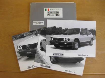 WPH9006 Officiciele press release map voor Alfa Romeo Sud