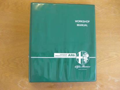 WPH9016 Werkplaatshandboek Alfa Romeo AR6 (Italiaans)