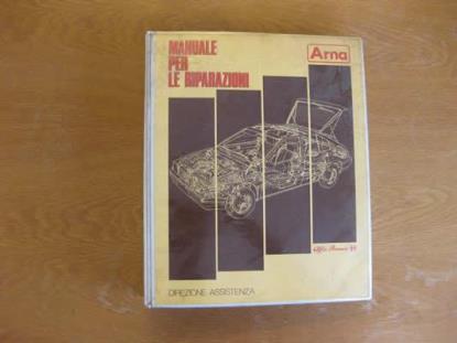 WPH9022 Werkplaatshandboek Alfa Romeo Arna (Italiaans)