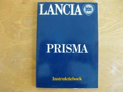 WPH9028 Instructieboekje Lancia Prisma (Nederlands)