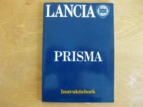 WPH9028 Instructieboekje Lancia Prisma (Nederlands)