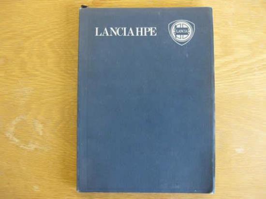 WPH9035 Instructieboekje Lancia Beta HPE (Engels)