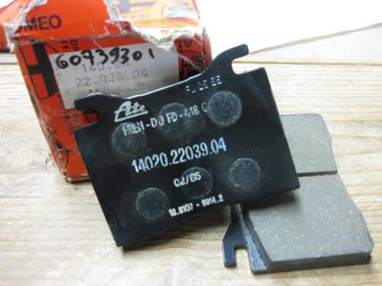 60739301 Remblokset Alfa Romeo F12