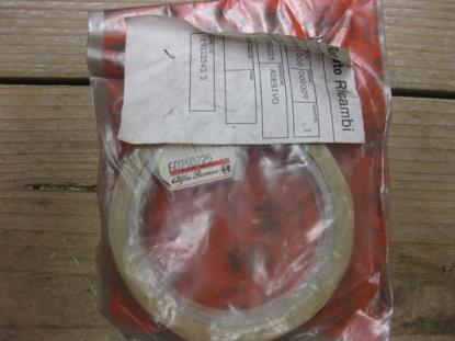 60750225 Sticker sierstuk Alfa Romeo zwart stripe