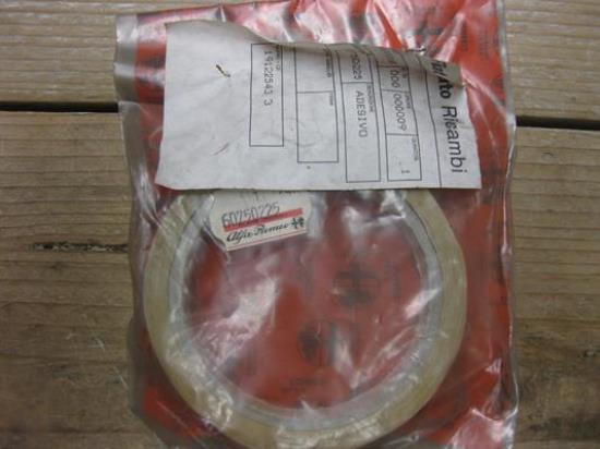 60750225 Sticker sierstuk Alfa Romeo zwart stripe