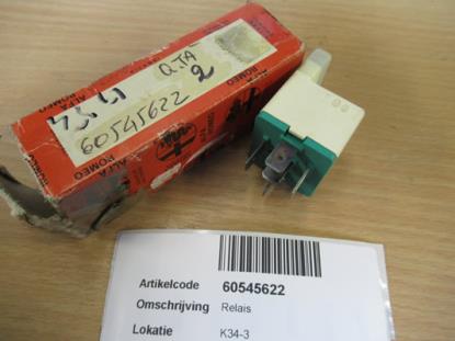 60545622 Relais met zekering mistlamp Alfa Romeo 33 907